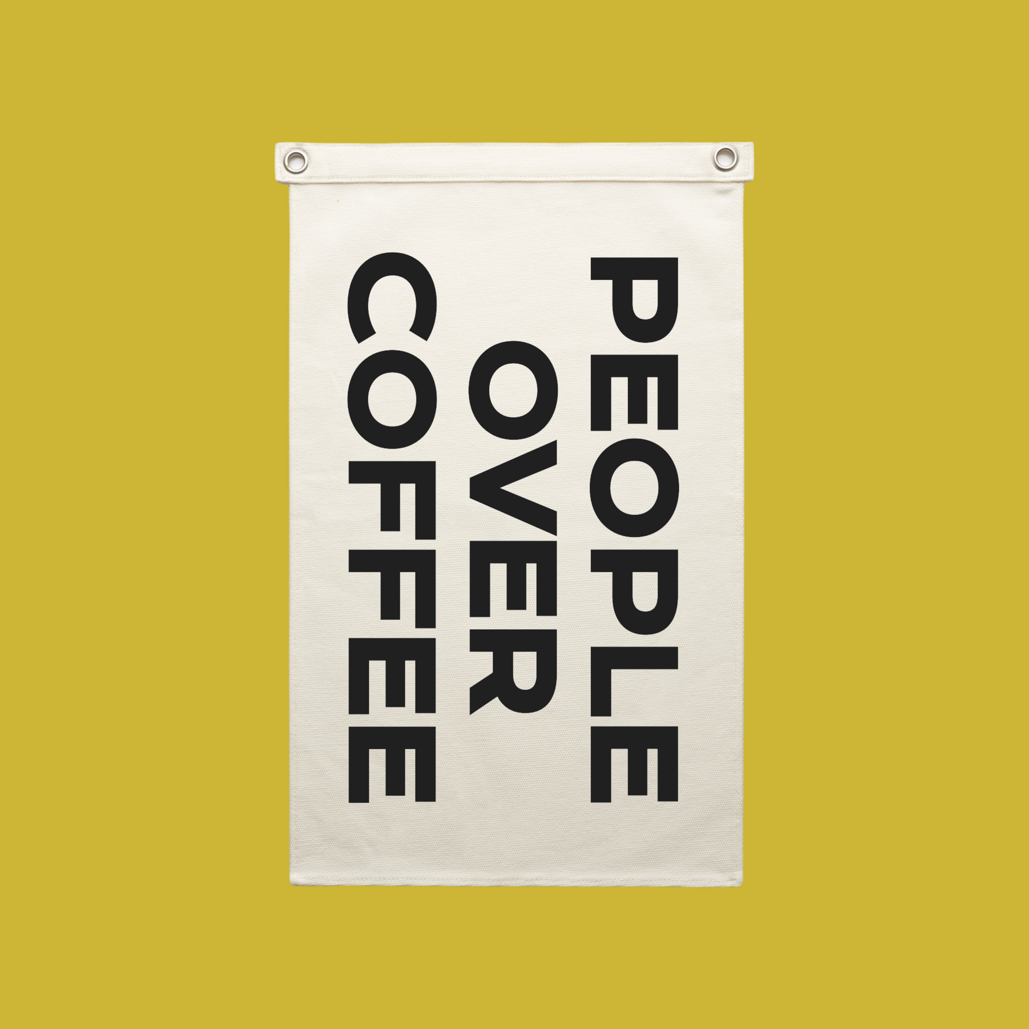 People Over Coffee Flag